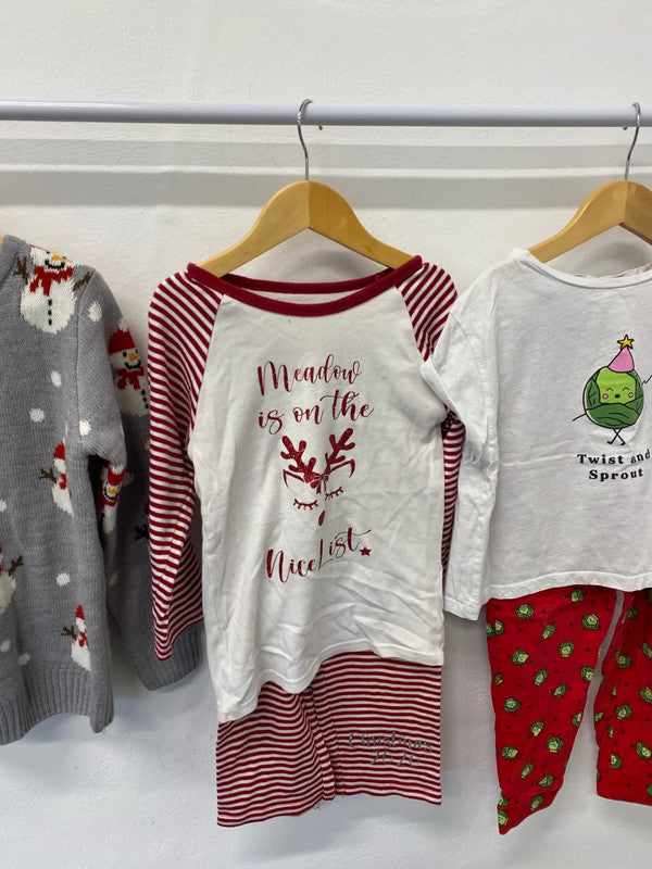 Fabulous Christmas Jumper Age 6-8 Lilly Dan bundle #47 LD003
