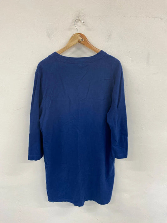 Seasalt Cornwall Fab Brittlestar Blue Tunic UK 16 LG004