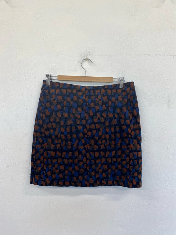 White Stuff Fabulous Multicolour Artsy Mini Skirt UK 10 WLH01