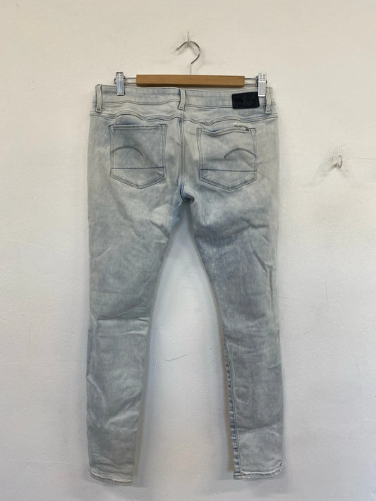G-Star Raw Fabulous 3301 Low Super Skinny Jeans 30W 30L LD003