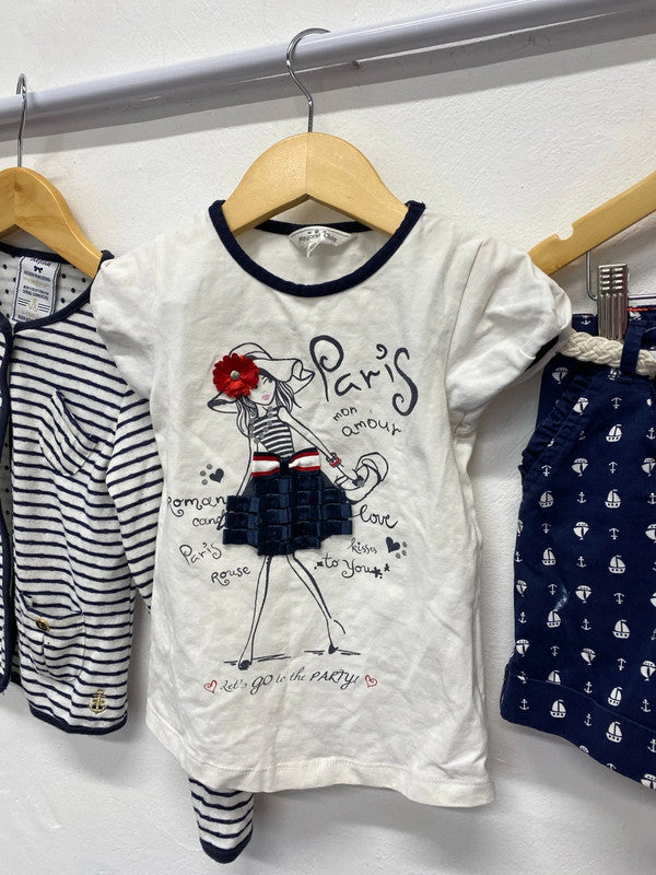 Fabulous Mayoral Chic sailor outfit age6 French JS004