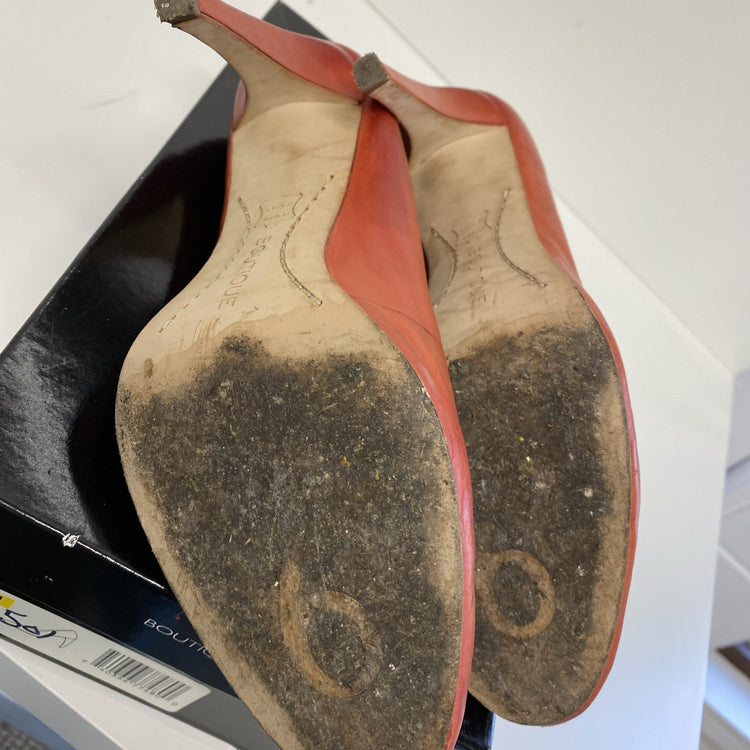 Boutique 9 Narcissa Burnt orange Stiletto Heels Women’s Uk8 USA9.5 JP001