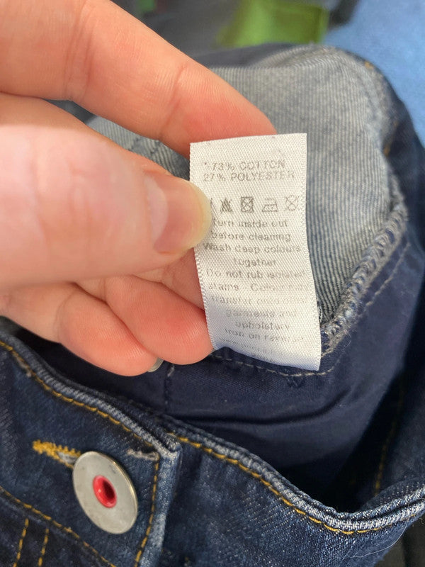 Principles Chic Navy Wide Leg Jeans UK 12 SW001