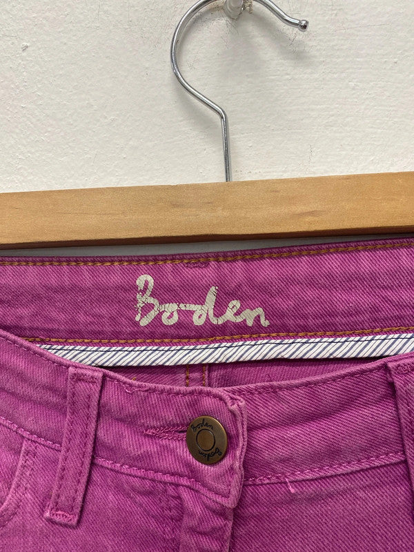 Fabulous Boden Purple jeans Uk10 Regular classic cut MM005