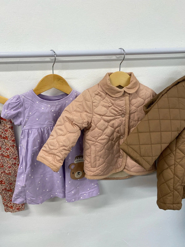 Fabulous girls bundle age 6-9 months winter jacket JoJo Maman BeBe Mamas Papas #25 KM004