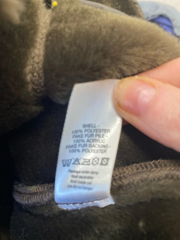 Fabulous Vintage Wallis faux Fur chocolate shearling coat Y2K UkM MW001