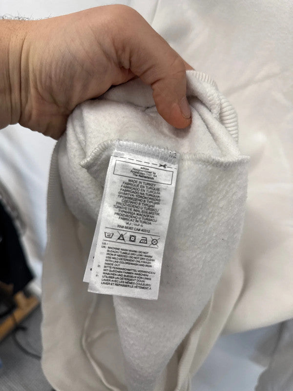 Classic Adidas 3-stripe sweatshirt white youth 13-14y NC001