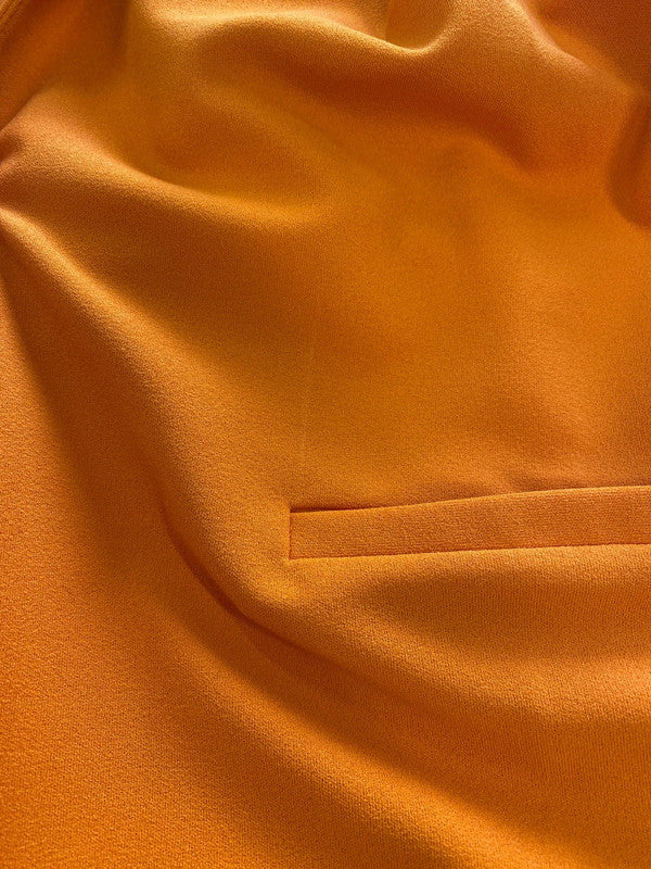 Asos Gorgeous Orange Longline Blazer UK 20 RM002