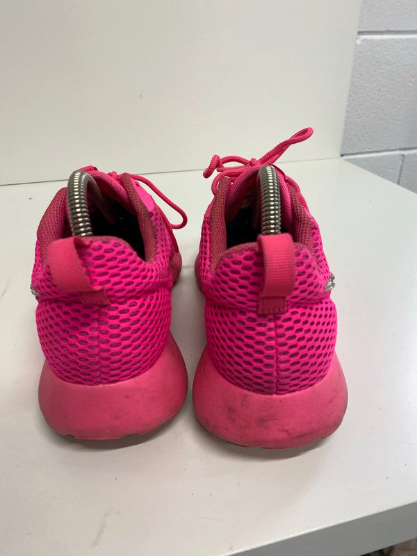 Fabulous Barbie Pink Nike Rosherun Swarovski Luxe trainers Uk5 MS002