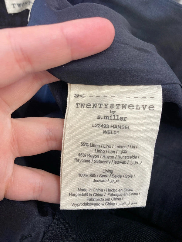 Twenty8Twelve Sienna Miller Stylish Hansel Black Trousers UK 12 KN003