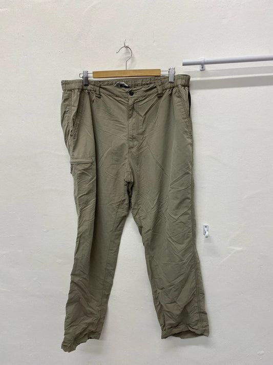 Fab men’s khaki green cargo pants uk38R Peter Storm JS004
