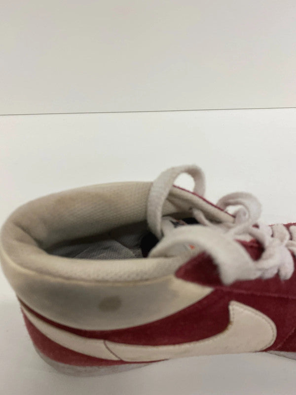 Fab Nike Blazer high top in Varsity red UK6.5 classics KD001