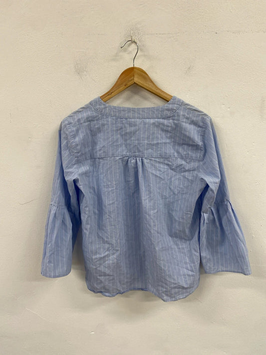 Stylish Jacqueline de Yong v-neck top uk 10 HA001