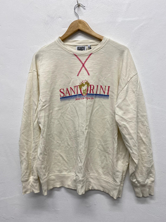 Fabulous Reclaimed Vintage sweatshirt Uk14 santorini KS002