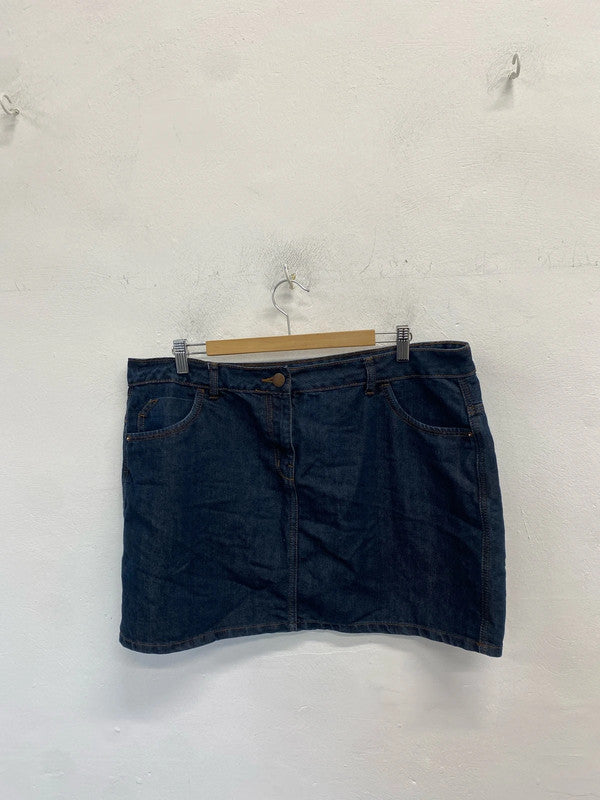 Lovely George western vibe mini skirt UK 18 RG021