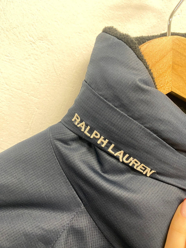 Ralph Lauren polo navy blue 20% feather 80%down puffer jacket UK Uk M SD001