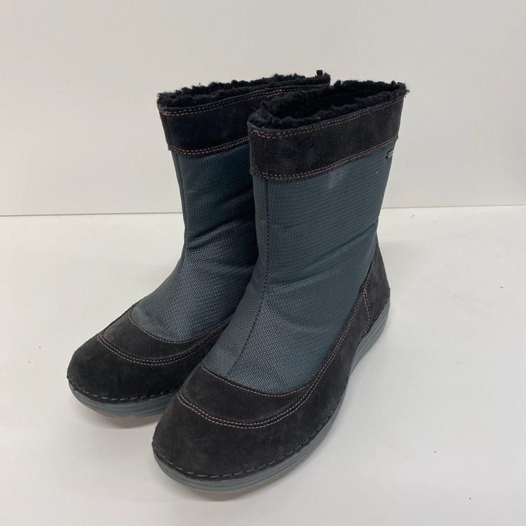 Fabulous Fleece lined waterproof Clark’s Artisan winter boots uk5 D JA002