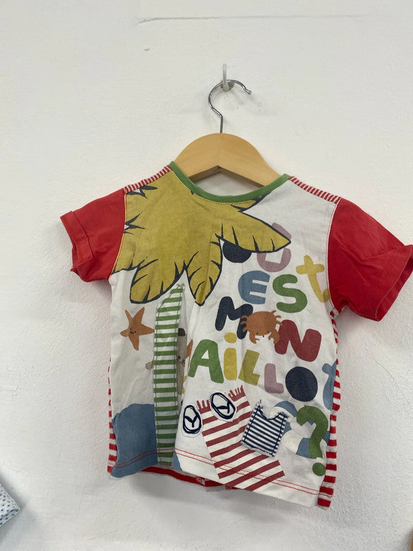 Catimini Animal Friends Boys 12 Months Bundle #8 JP001