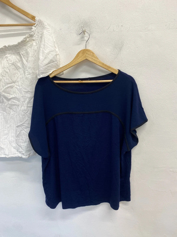 Lovely duo of summery tops F&f m&s blouse UK 22 LK006 #120