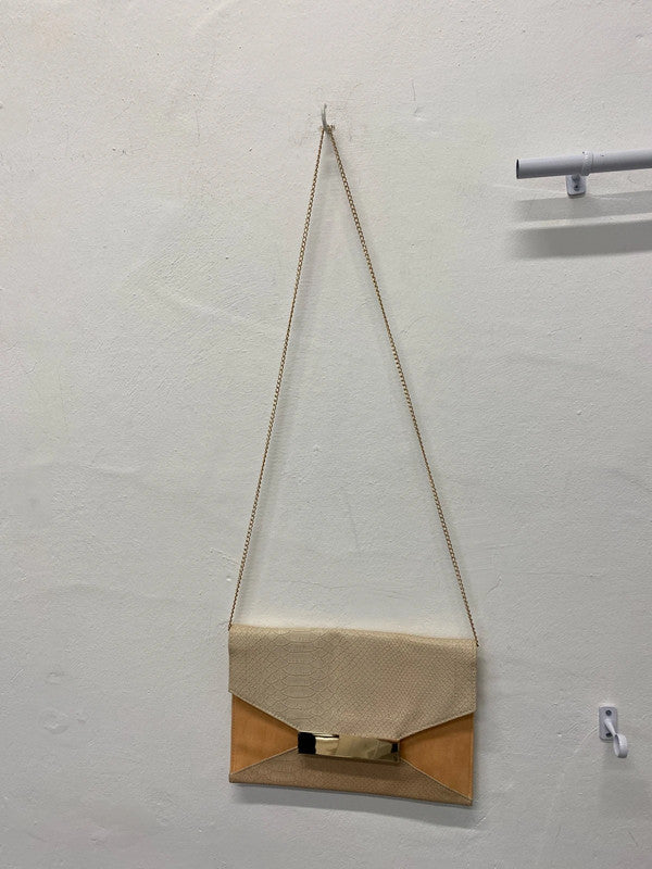 Fabulous occasion events handbag/ clutch bag faux snakeskin New Look YM001