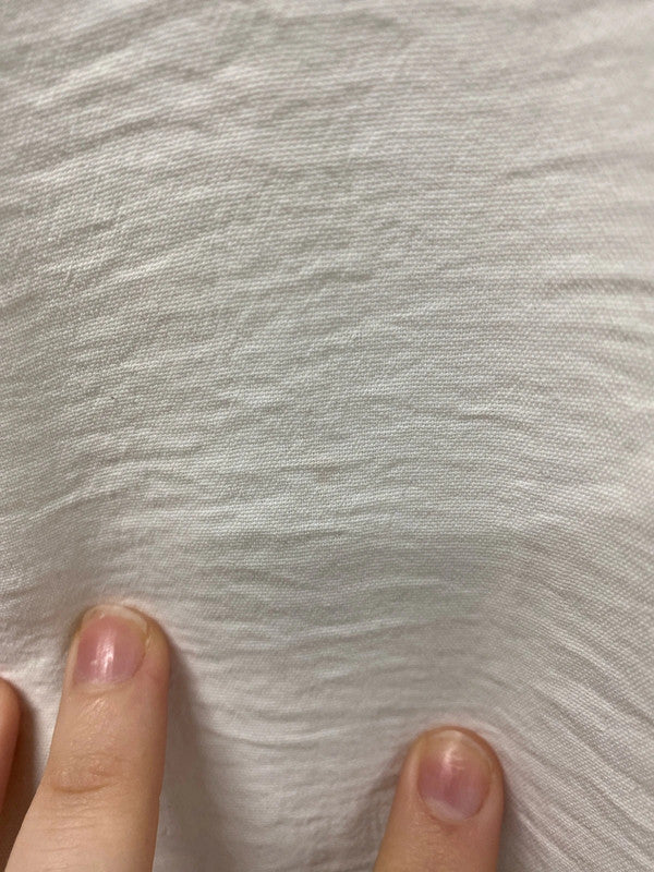 Made In Italy Fabulous White Sequin Eye Motif Oversize Blouse Size L VW001