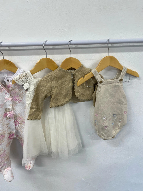 Fabulous girls bundle age 3-6 months The Little White Company Monsoon #12 KM004