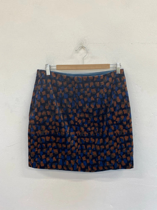 White Stuff Fabulous Multicolour Artsy Mini Skirt UK 10 WLH01