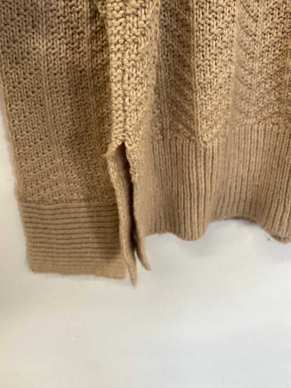 Super cosy biscuit brown H&M M jumper KM003