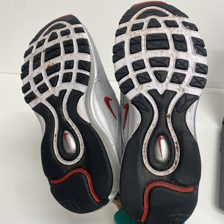 Nike Air Max 97 QS PS Silver Bullet 2023 Kids Shoes Sz 3 Uk JP001