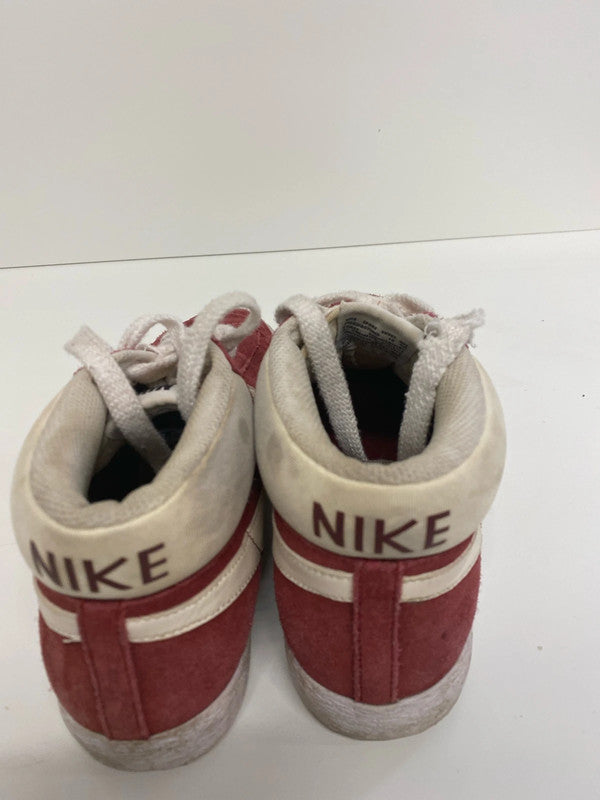 Fab Nike Blazer high top in Varsity red UK6.5 classics KD001
