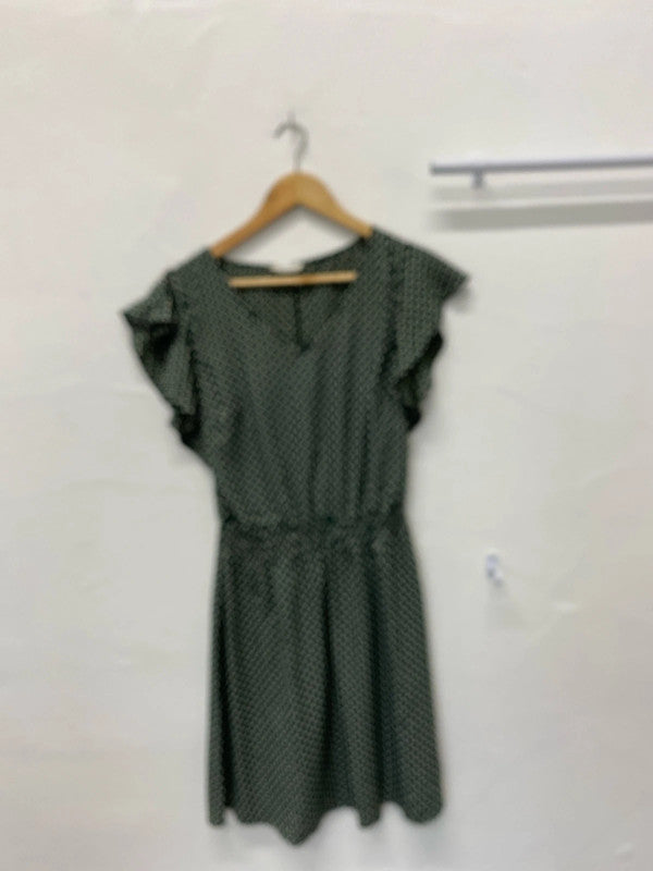 Fabulous Cache Cache French classic geometric dress Uk12 JM003