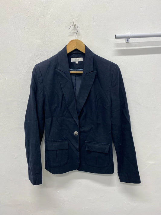 Fabulous Tailoring Next Navy Blazer Uk12 classic MM005