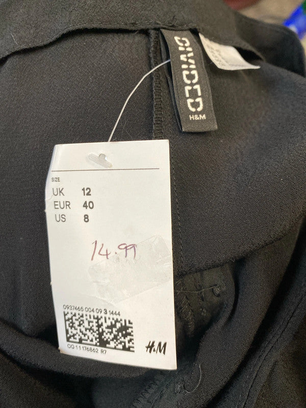 Fabulous Pencil skirt from H&M crepe fabric Uk12 JB001