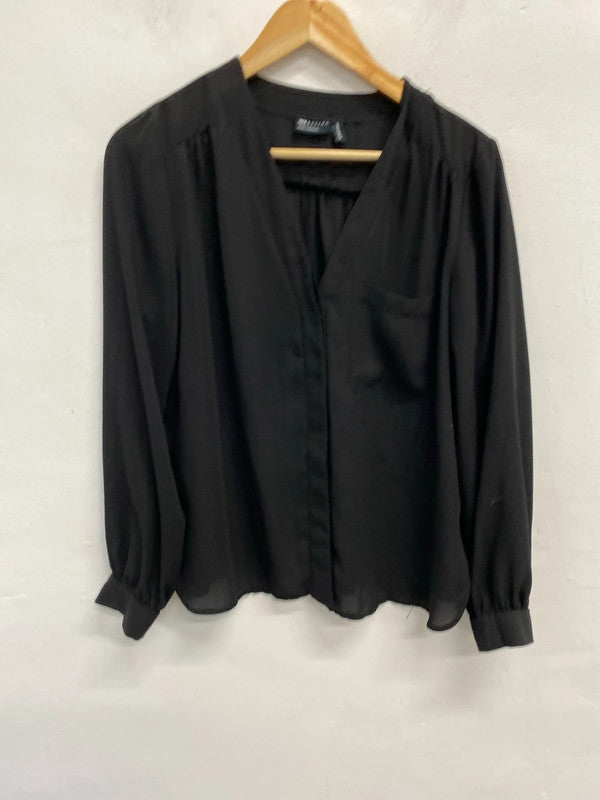 Fabulous ASOS Semi sheer blouse Uk10 classic elegant LP003