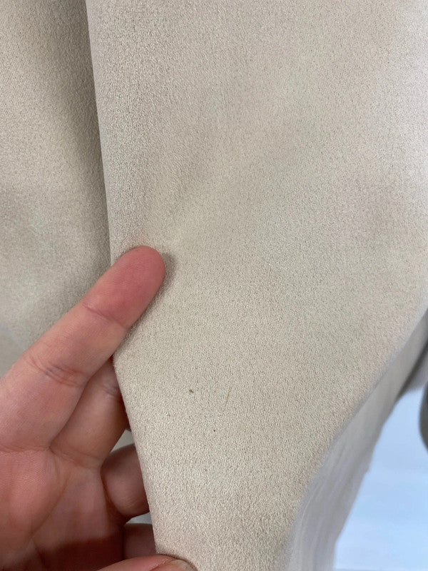 Reserved Trendy Cream Faux Suede Shacket Size L PJ001