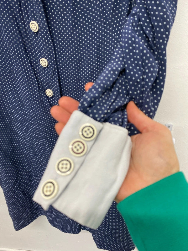 Fabulous vintage dress by Goni Genova nautical vibes Uk12/14 LB001