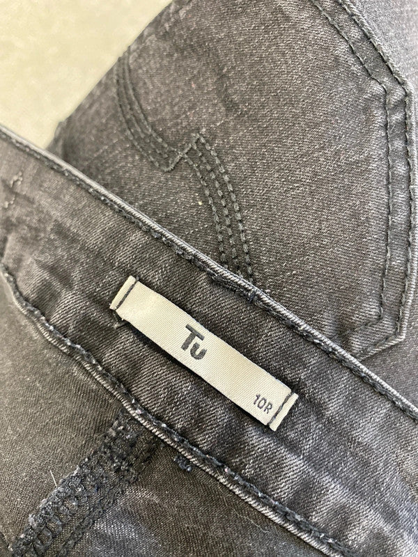 Lovely tu casual black jeans UK 10 r SW001