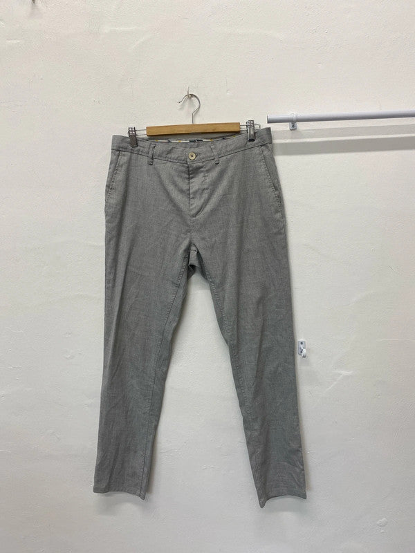 Fabulous Zara men’s grey work trousers UK31 Waist JA001