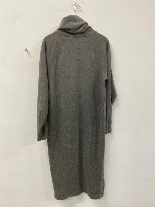 ASOS Stylish Grey Turtleneck Jumper Dress UK 10 KS002