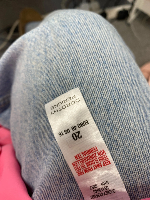 Fabulous Semi sheer tunic top crochet collar and camisole Uk20 George #2 CR002