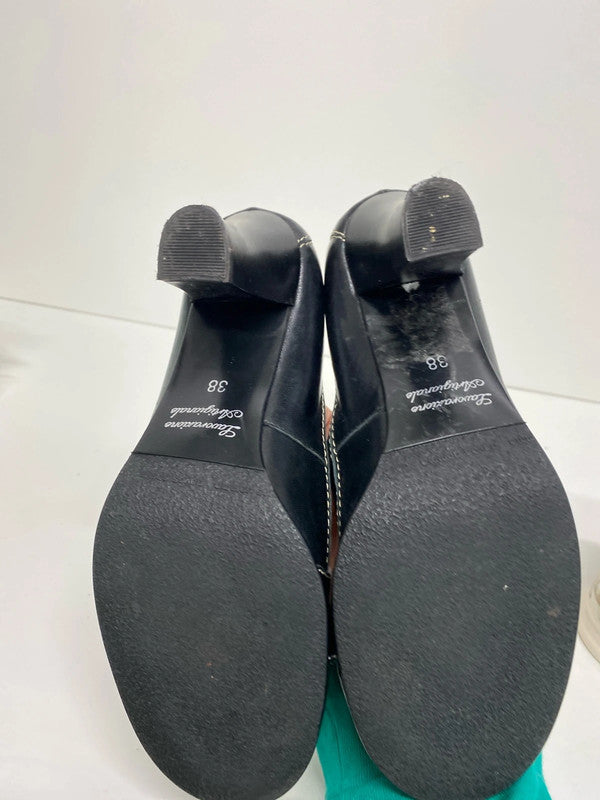 Stunning classic leather court shoes from Principles Uk5 KM004