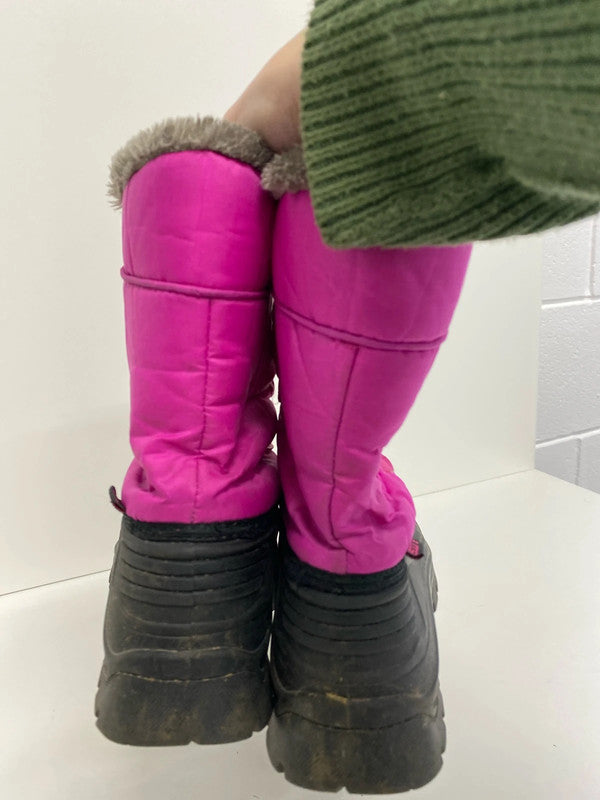 Fabulous Mountain Warehouse winter snow boots Uk3 pink Jb001