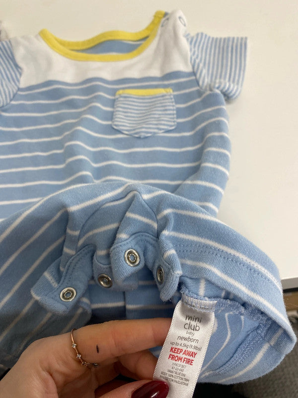 Gorgeous baby boy bundle blues Fred & flo newborn up to 1m EW005 #6