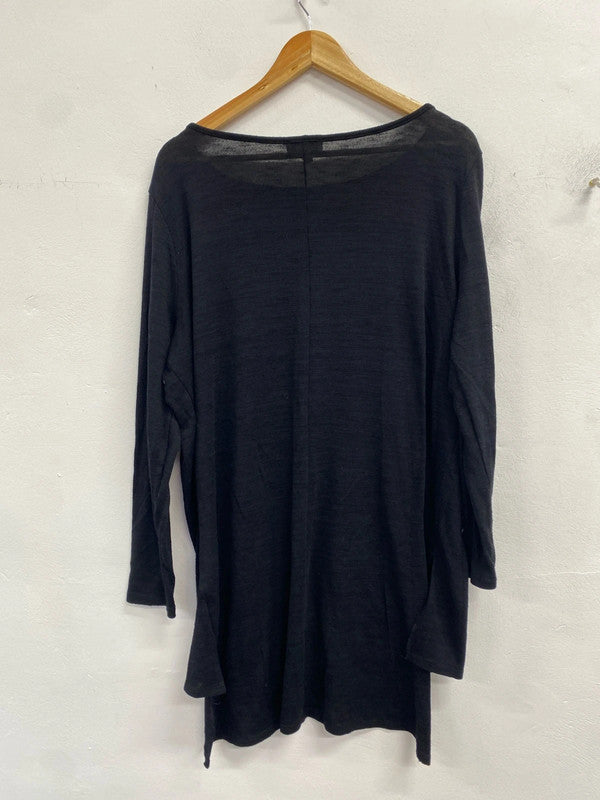 Fabulous Papaya Weekend loose tunic knit top Uk20 CR002