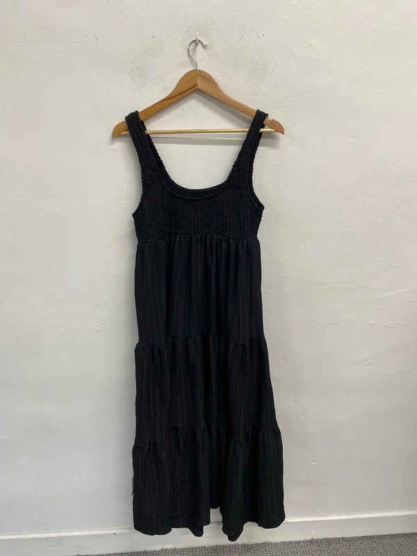 Lovely asos design tiered midaxi dress UK 10 KS002