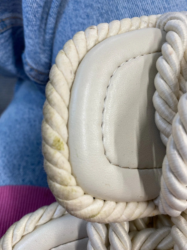 Fabulous Zara light ivory rope knot sliders UK6 KS002