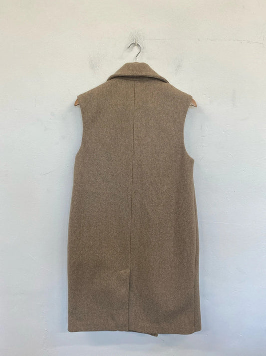 Papaya Stylish Sandy Longline Gilet UK 12 AO001