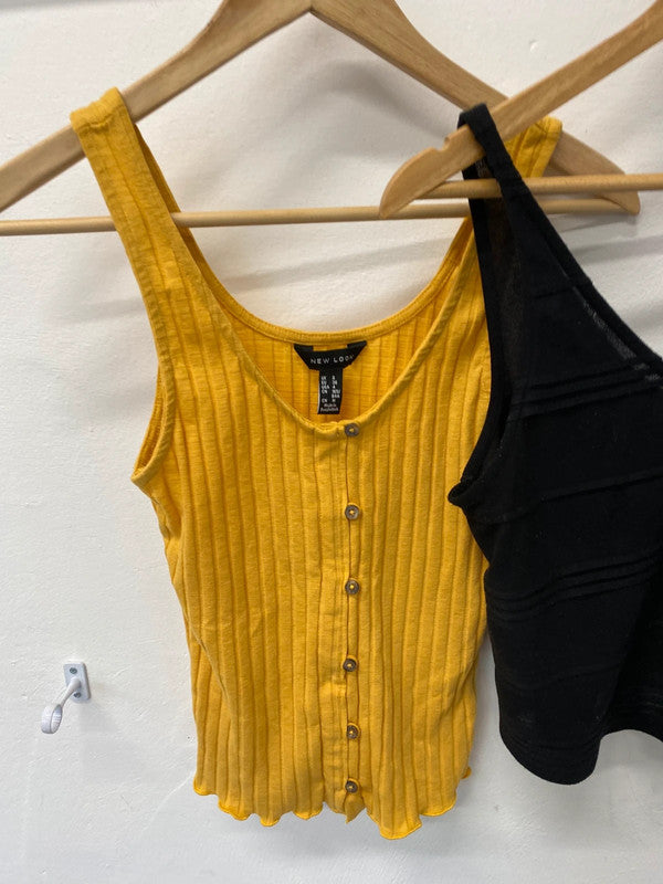 Fabulous summer tanks cami bundle UK6-8 Topshop H&M LK009