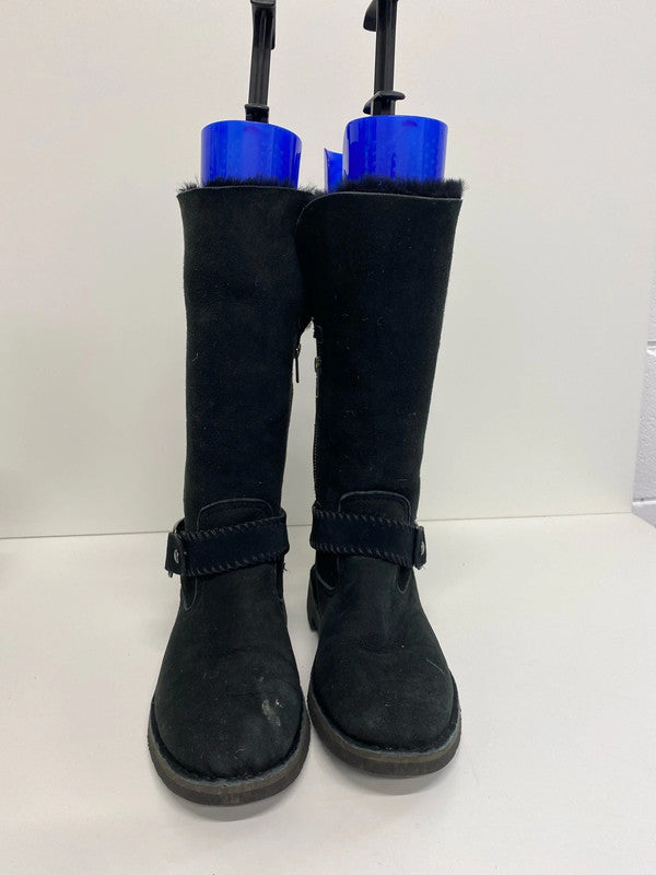 Fabulous Tall Ugg boots western Vibes Black Uk5.5 MS002