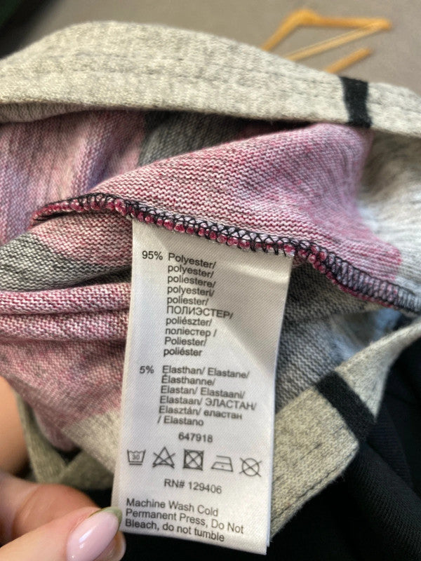 Stunning body flirt spotted disk pink red dress UK S LL003